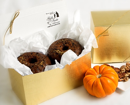 Try our Twin Pack Walnut and Pecan Fall Harvest Pudding (Cake)